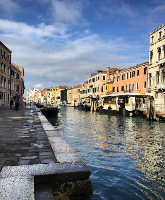 Residenza Ponte Degli Scalzi Venedig Exterior foto